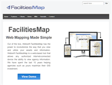 Tablet Screenshot of facilitiesmap.com